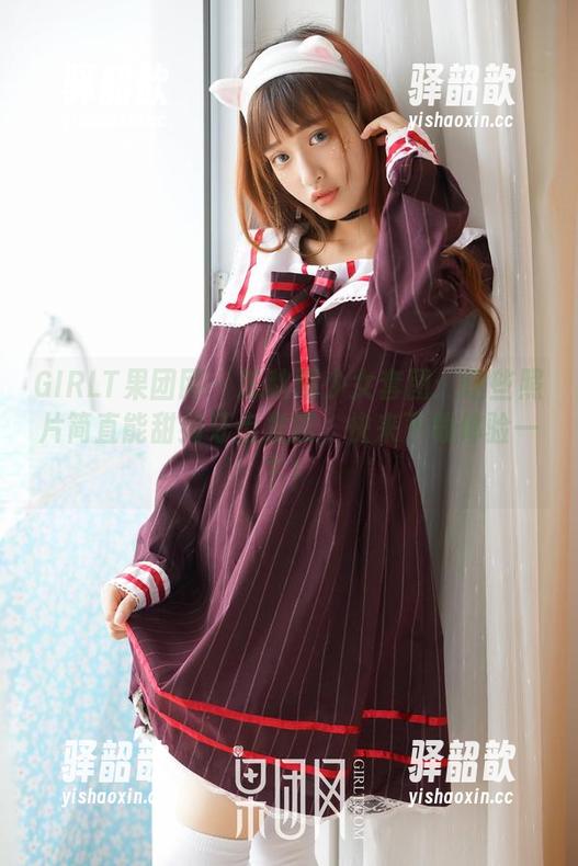GIRLT果团网 - 陈秋雨少女套图：这些照片简直能甜到牙齿发腻，快来下载体验一下！