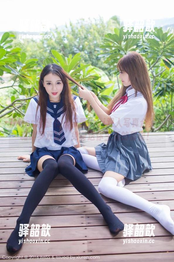 IMiss爱蜜社-乐薇Vivi IMiss爱蜜社 - 乐薇Vivi双人写真合集:魂斗罗双打,免费送你生活的甜蜜!