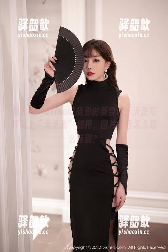 秀人网-Elise谭晓彤 秀人网 - Elise谭晓彤的新尝试:天使写真配上“无圣光”加持,图片看着怎么这么特别?