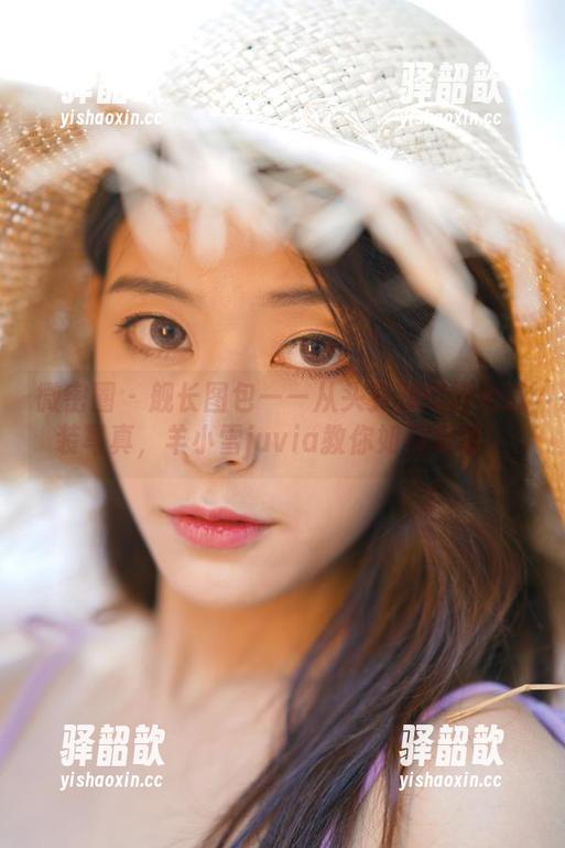 微密圈 - 舰长图包——从头到脚的橙色泳装写真，羊小雪juvia教你如何吸睛！